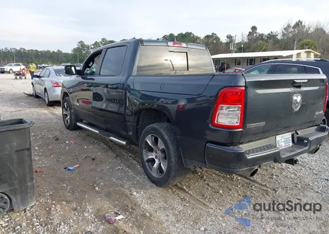 2019 Ram 1500 Big Horn/Lone Star 4X4 5'7 Box z USA, uszkodzony, nr VIN 1C6SRFFTXKN726495